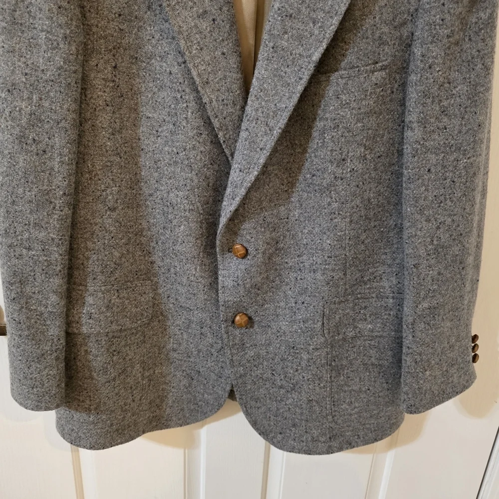 Johnny Carson Classic Gray Men's Blazer